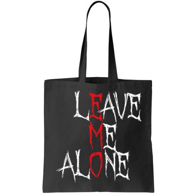 Leave Me Alone Emo Clothes Emocore Emo Music Fan Emo Bag
