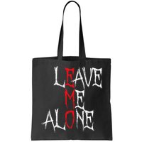 Leave Me Alone Emo Clothes Emocore Emo Music Fan Emo Bag