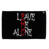 Leave Me Alone Emo Clothes Emocore Emo Music Fan Emo Grommeted Golf Towel