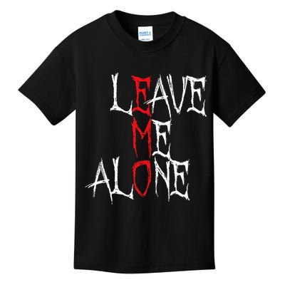 Leave Me Alone Emo Clothes Emocore Emo Music Fan Emo Kids T-Shirt