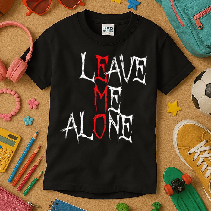 Leave Me Alone Emo Clothes Emocore Emo Music Fan Emo Kids T-Shirt