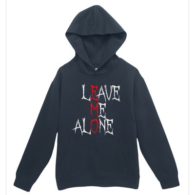 Leave Me Alone Emo Clothes Emocore Emo Music Fan Emo Urban Pullover Hoodie