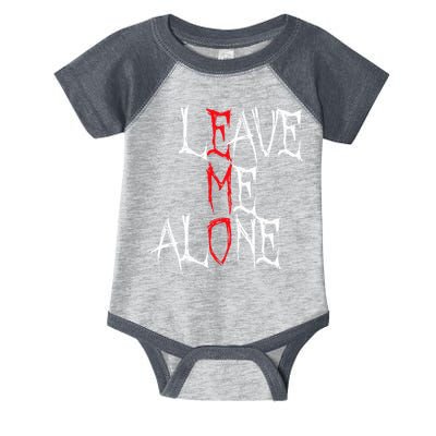 Leave Me Alone Emo Clothes Emocore Emo Music Fan Emo Infant Baby Jersey Bodysuit
