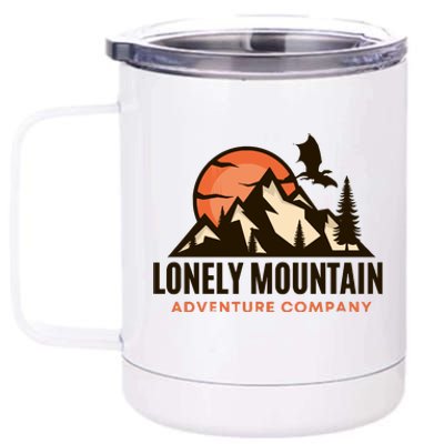 Lonely Mountain Adventure Company Fantasy 12 oz Stainless Steel Tumbler Cup