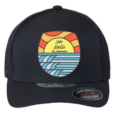 Lake Martin Alabama Al Sunset Souvenir Flexfit Unipanel Trucker Cap