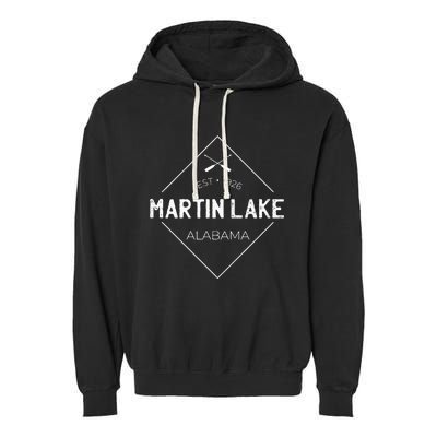 Lake Martin Alabama Garment-Dyed Fleece Hoodie