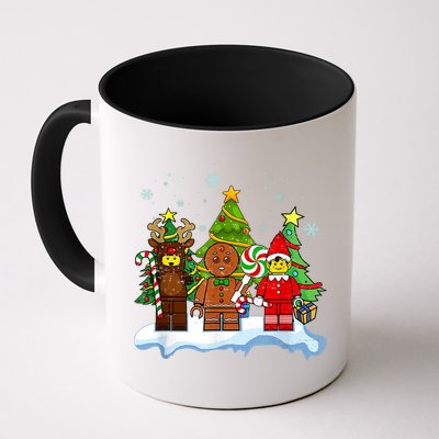 Lego Man Around The Christmas Kids Toddler Family Matching Mug