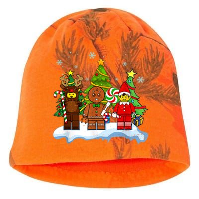 Lego Man Around The Christmas Kids Toddler Family Matching Kati - Camo Knit Beanie