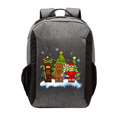 Lego Man Around The Christmas Kids Toddler Family Matching Vector Backpack