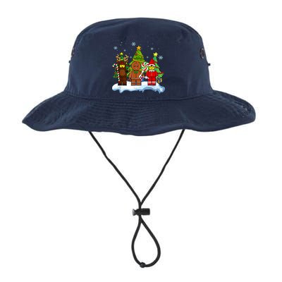 Lego Man Around The Christmas Kids Toddler Family Matching Bucket Hat