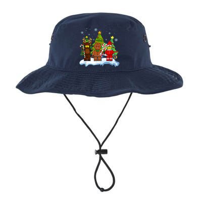 Lego Man Around The Christmas Kids Toddler Family Matching Legacy Cool Fit Booney Bucket Hat