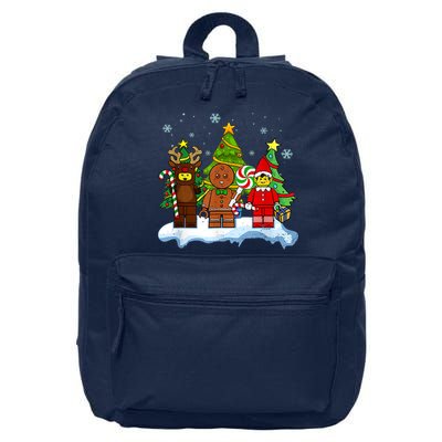 Lego Man Around The Christmas Kids Toddler Family Matching 16 in Basic Backpack