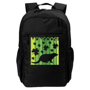 Lucky Mongoose Animal St Patrick's Day Irish Gift Daily Commute Backpack