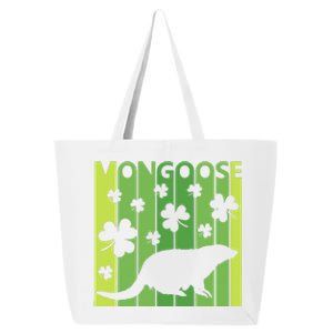 Lucky Mongoose Animal St Patrick's Day Irish Gift 25L Jumbo Tote