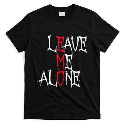 Leave Me Alone Emo Clothes Emocore Emo Music Fan Emo T-Shirt