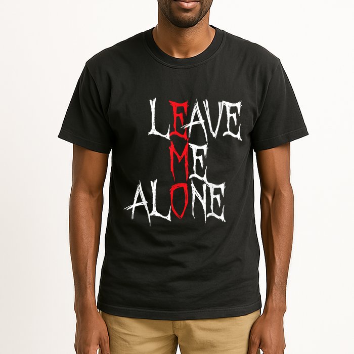 Leave Me Alone Emo Clothes Emocore Emo Music Fan Emo Tall T-Shirt