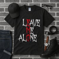 Leave Me Alone Emo Clothes Emocore Emo Music Fan Emo Tall T-Shirt