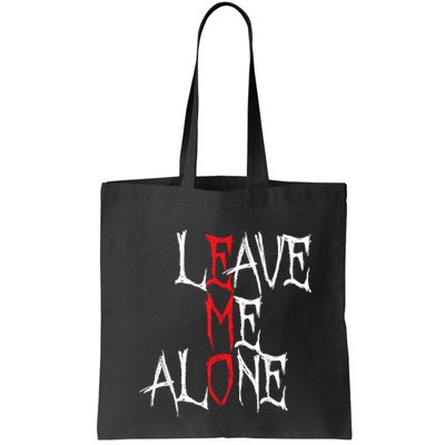 Leave Me Alone Emo Clothes Emocore Emo Music Fan Emo Bag