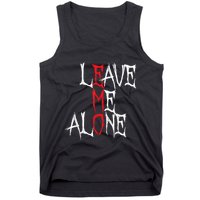 Leave Me Alone Emo Clothes Emocore Emo Music Fan Emo Tank Top