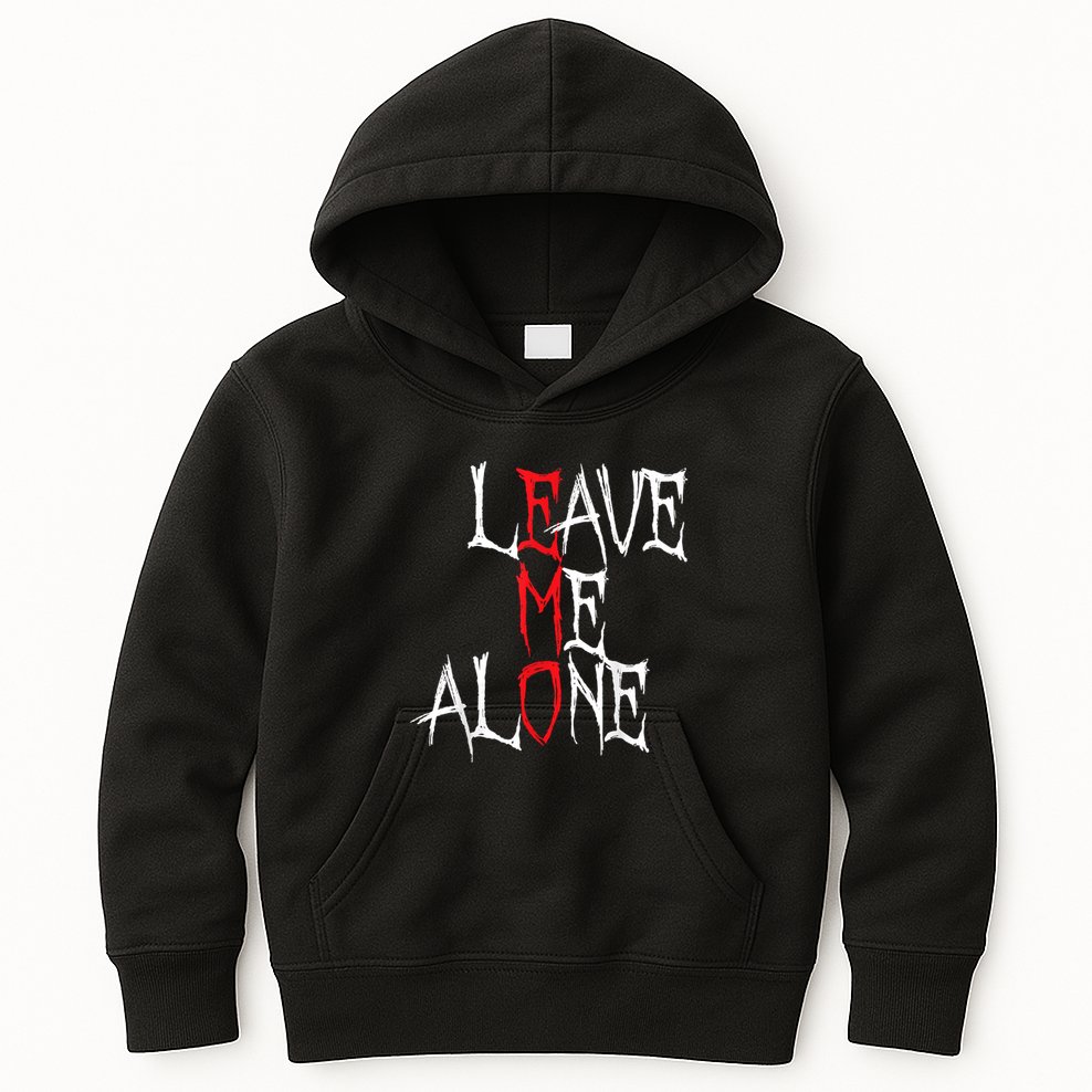 Leave Me Alone Emo Clothes Emocore Emo Music Fan Emo Kids Hoodie