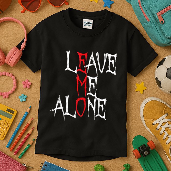 Leave Me Alone Emo Clothes Emocore Emo Music Fan Emo Kids T-Shirt