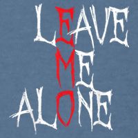 Leave Me Alone Emo Clothes Emocore Emo Music Fan Emo Garment-Dyed Sweatshirt