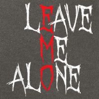 Leave Me Alone Emo Clothes Emocore Emo Music Fan Emo Cotton Canvas Backpack