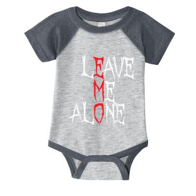 Leave Me Alone Emo Clothes Emocore Emo Music Fan Emo Infant Baby Jersey Bodysuit