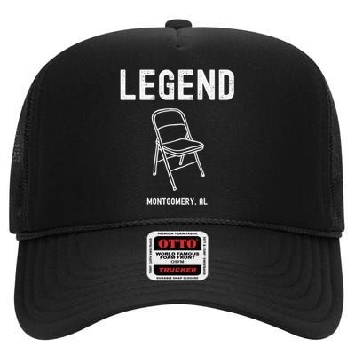 Legend Montgomery Alabama Riverfront Boat Brawl Chair High Crown Mesh Back Trucker Hat