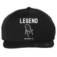 Legend Montgomery Alabama Riverfront Boat Brawl Chair Wool Snapback Cap