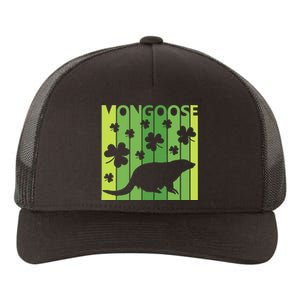 Lucky Mongoose Animal St Patrick's Day Irish Gift Yupoong Adult 5-Panel Trucker Hat