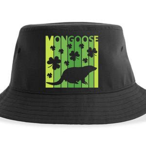 Lucky Mongoose Animal St Patrick's Day Irish Gift Sustainable Bucket Hat