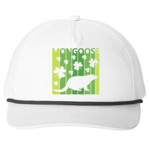 Lucky Mongoose Animal St Patrick's Day Irish Gift Snapback Five-Panel Rope Hat