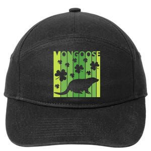 Lucky Mongoose Animal St Patrick's Day Irish Gift 7-Panel Snapback Hat