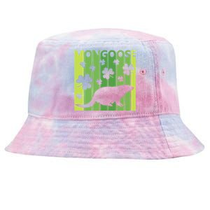 Lucky Mongoose Animal St Patrick's Day Irish Gift Tie-Dyed Bucket Hat