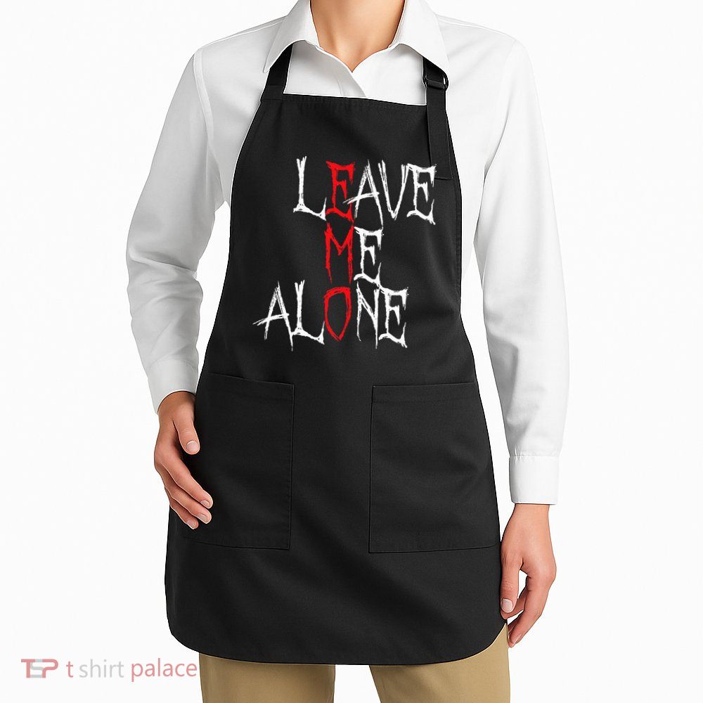 Leave Me Alone Emo Clothes Emocore Emo Music Fan Emo Apron