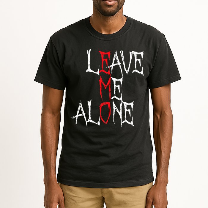 Leave Me Alone Emo Clothes Emocore Emo Music Fan Emo Tall T-Shirt