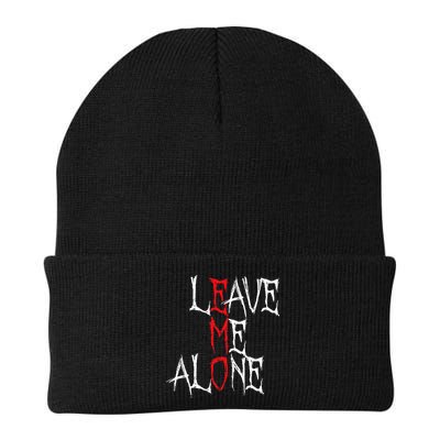 Leave Me Alone Emo Clothes Emocore Emo Music Fan Emo Beanie
