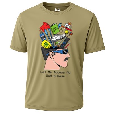 Let Me Access My Dad A Base Cooling Performance Crew T-Shirt