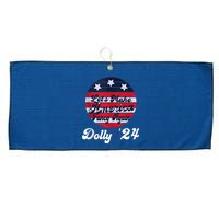 LetS Make America Fancy Again DollyS 24 Vintage Design Large Microfiber Waffle Golf Towel