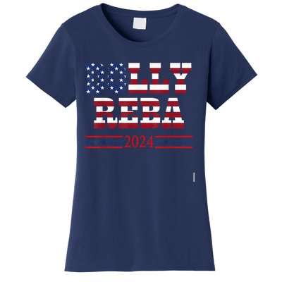 Lets Make America Fancy Again Dollys Reba 24 Vintage Design Women's T-Shirt