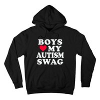 Love My Autism Swag Funny Autistic Girl Awareness Hoodie