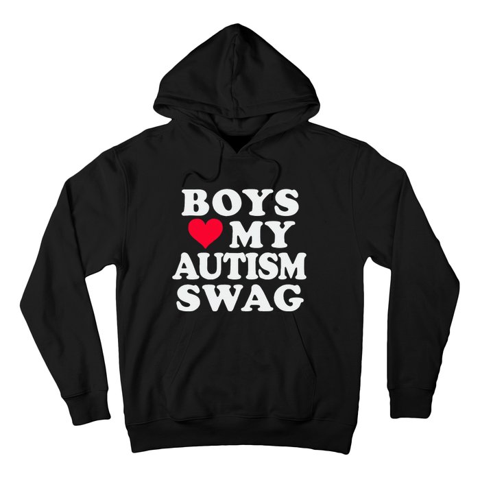 Love My Autism Swag Funny Autistic Girl Awareness Hoodie