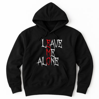 Leave Me Alone Emo Clothes Emocore Emo Music Fan Emo Hoodie
