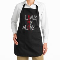 Leave Me Alone Emo Clothes Emocore Emo Music Fan Emo Apron