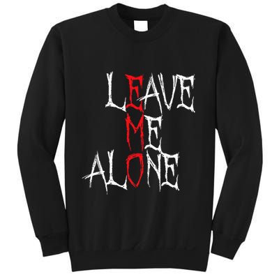 Leave Me Alone Emo Clothes Emocore Emo Music Fan Emo Sweatshirt