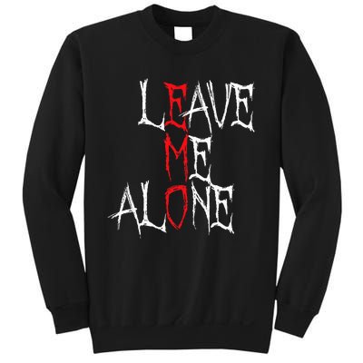 Leave Me Alone Emo Clothes Emocore Emo Music Fan Emo Sweatshirt