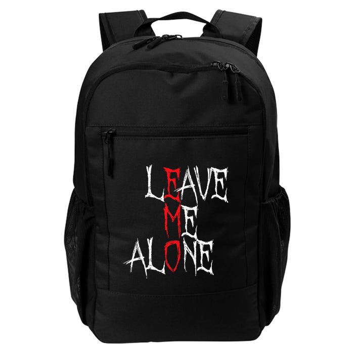 Leave Me Alone Emo Clothes Emocore Emo Music Fan Emo Backpack