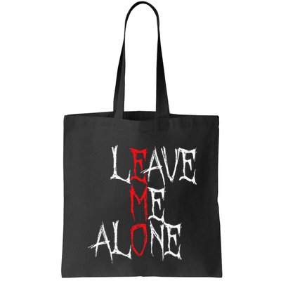 Leave Me Alone Emo Clothes Emocore Emo Music Fan Emo Bag