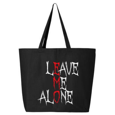 Leave Me Alone Emo Clothes Emocore Emo Music Fan Emo 25L Jumbo Tote